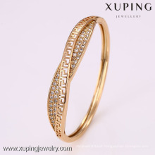 50899 Xuping african sterling gents gold plated cheap bengal wedding bangles